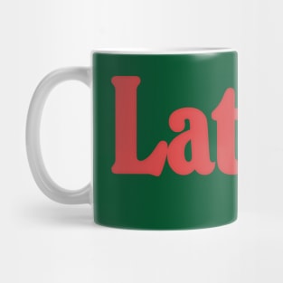 Latium // Italia Typography Region Design Mug